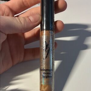 Holographic Cream Lip Gloss in Gold by